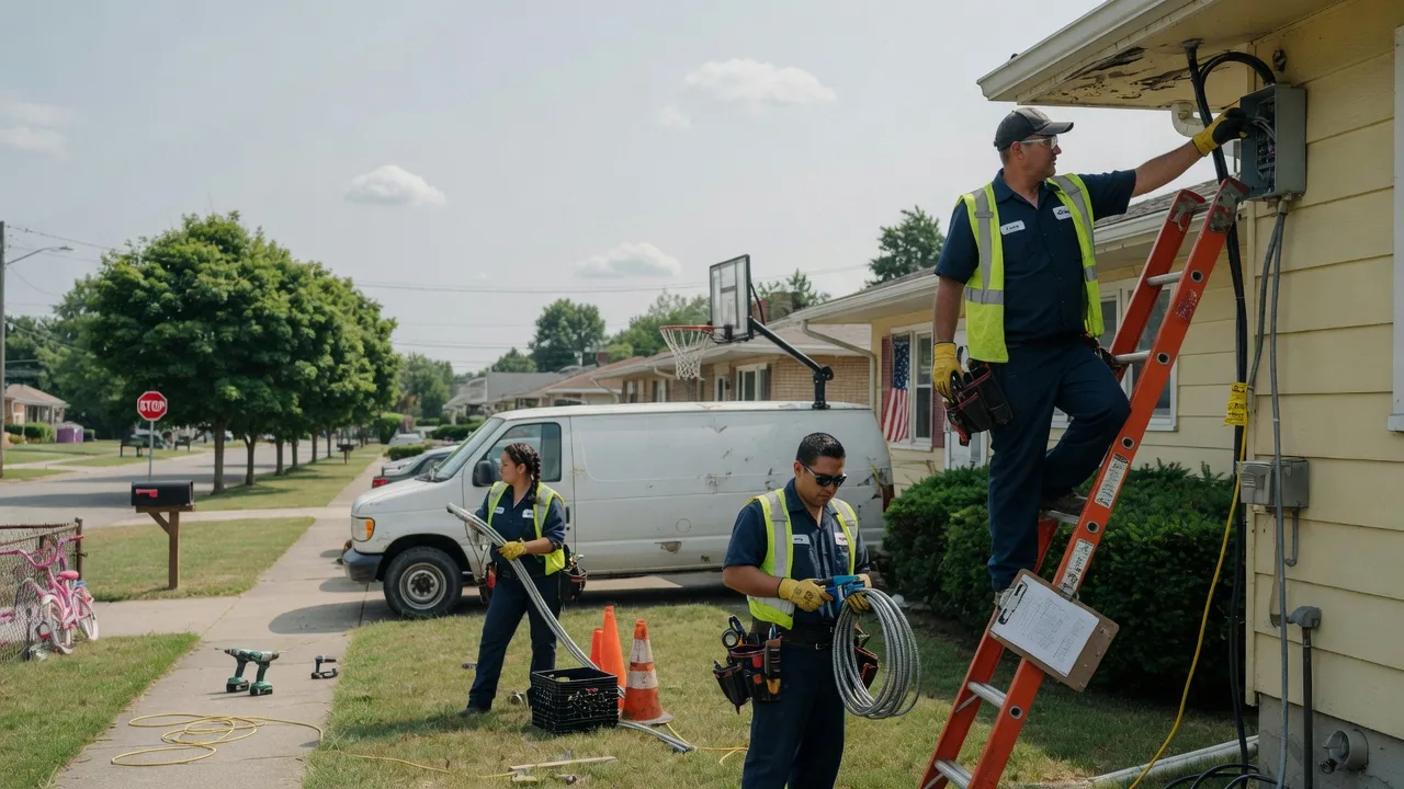 Licensed Electrician in Martinsville, OH near me